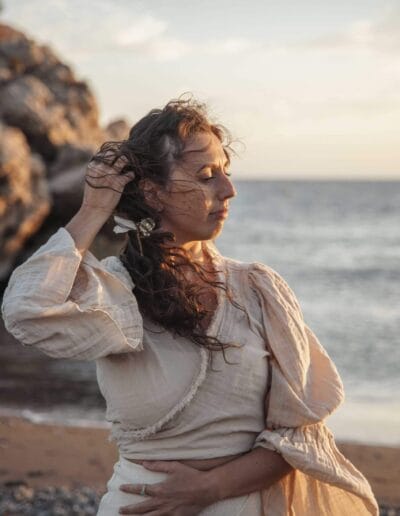 Custom brand photography sunset session Peñon de Cuervo Costa del Sol Málaga