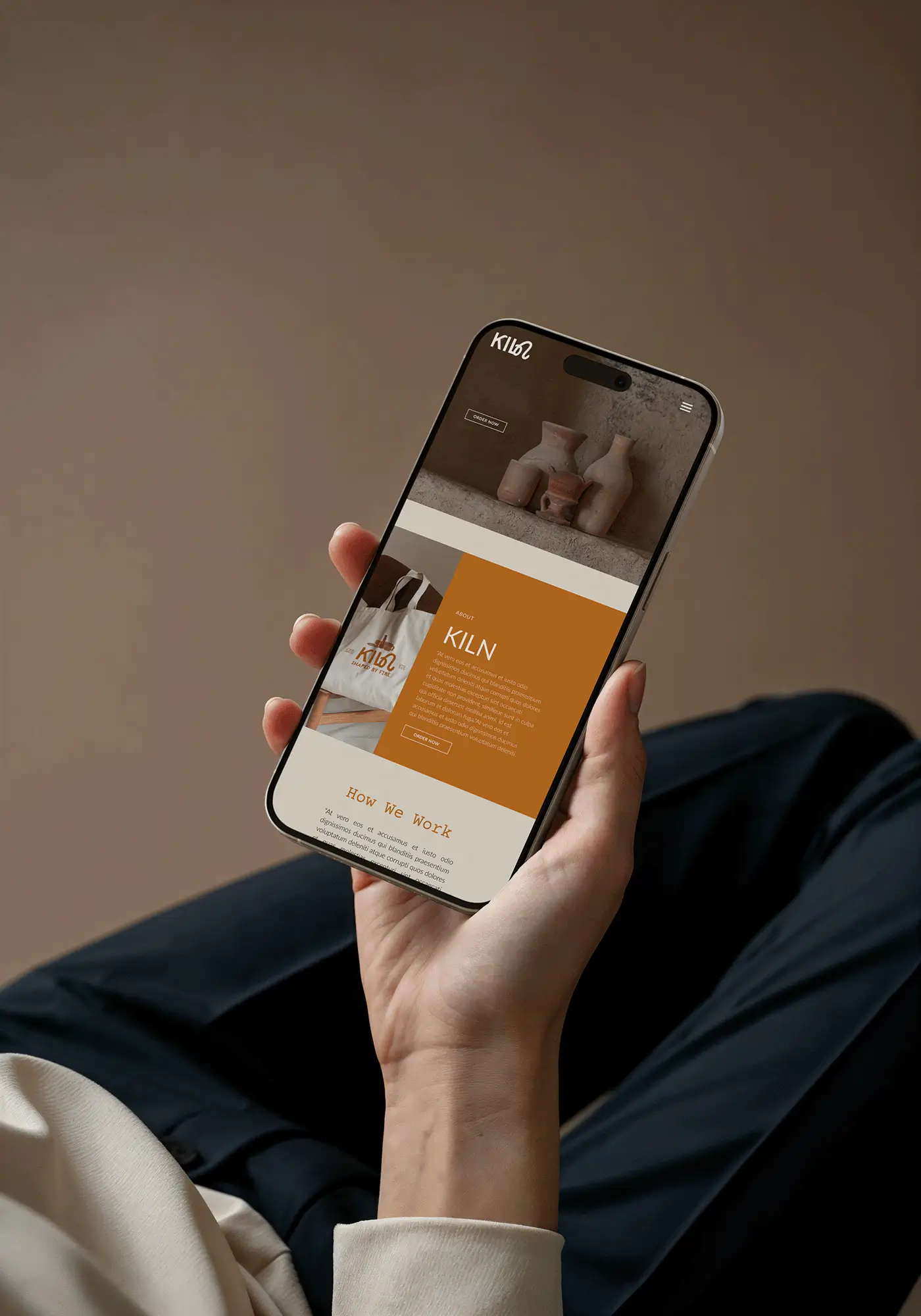 KILN Ceramic Brand Project