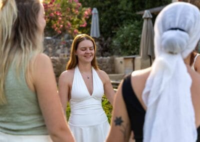 Natural retreat photography in the Costa del Sol showing connection and mindful experiences