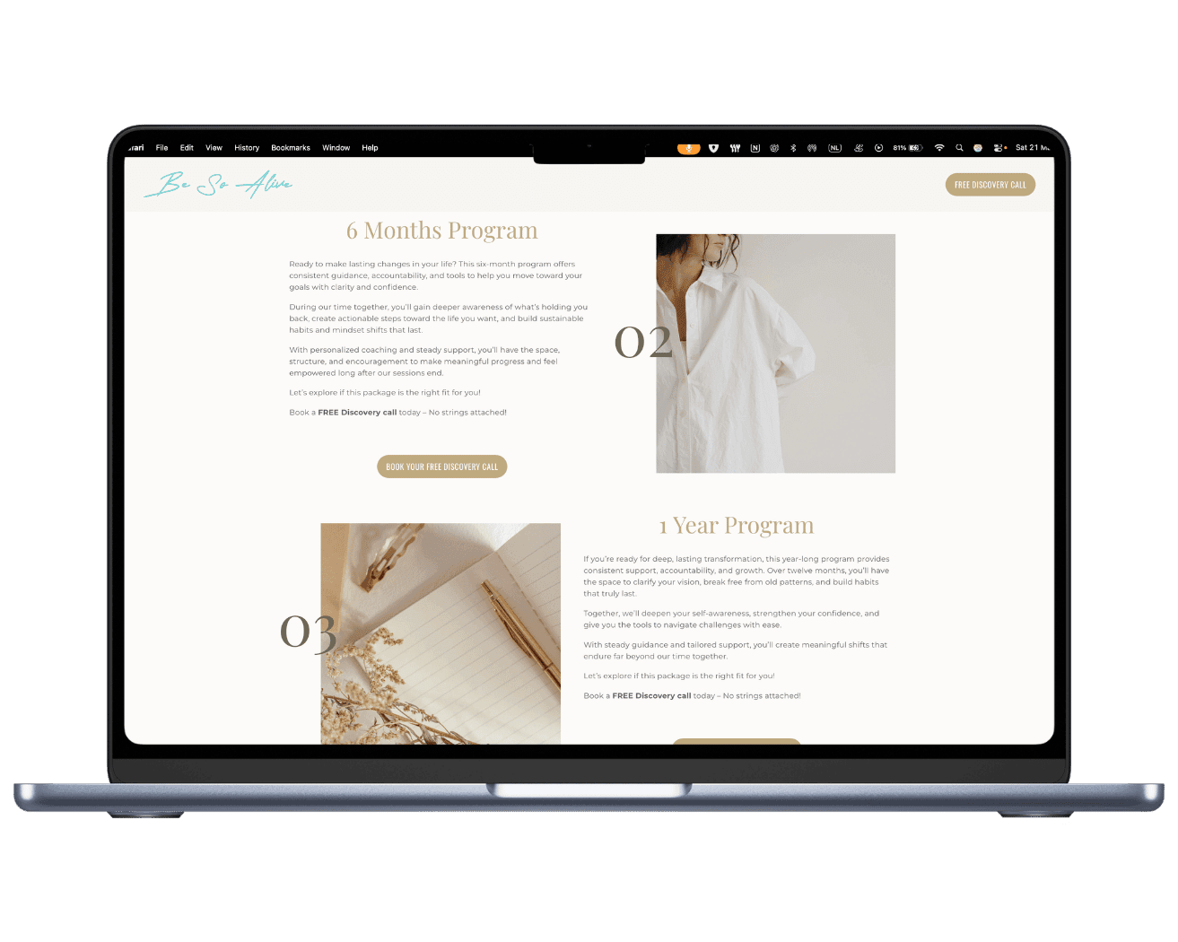 website design for coaches